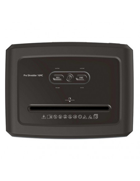 HP-2816,Distrugator de documente HP Pro Shredder 16MC - 16 coli, micro cut (2 x 15mm), nivel securitate 5