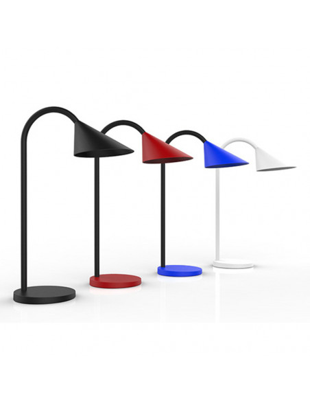 Lampa de birou, cu LED, UNILUX Sol - alba,UL-400077404