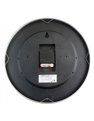 Ceas de perete, controlat prin radio, UNILUX Station -