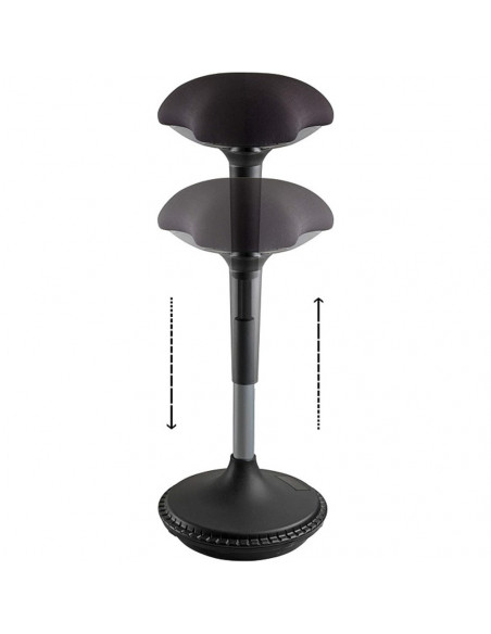 Scaun ergonomic cu picior metalic, ajustabil in inaltime -