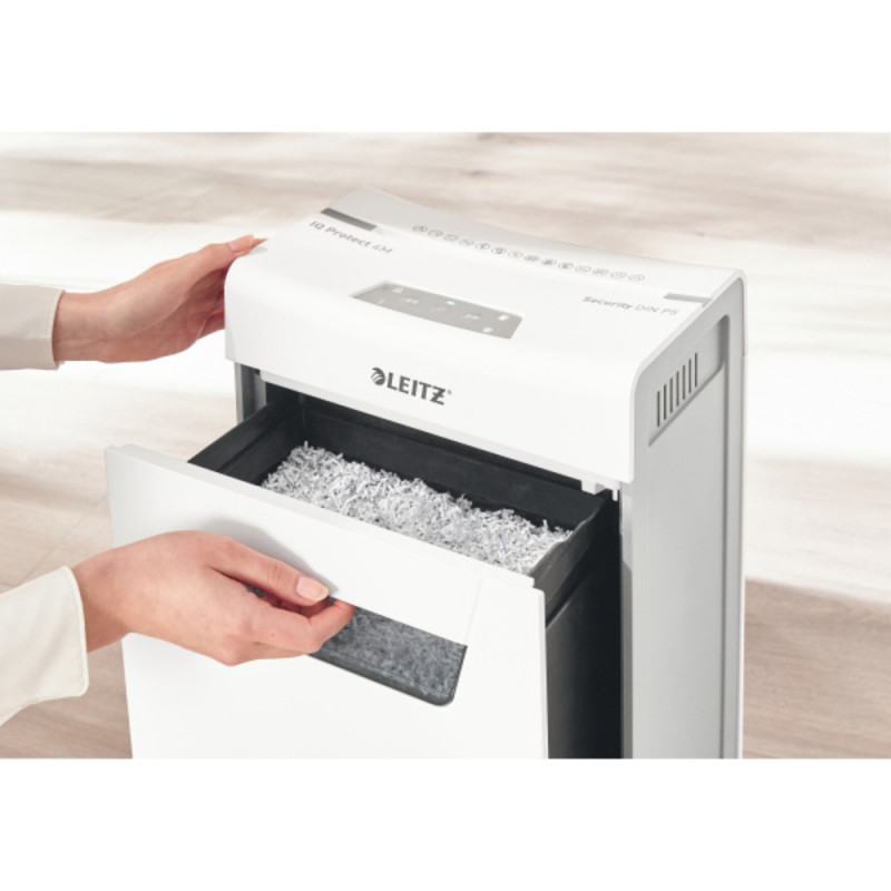 Distrugator documente manual LEITZ IQ Protect 10X, P4