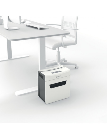 Distrugator documente manual LEITZ IQ Protect 6X, P4, cross-cut