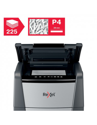 Distrugator documente automat REXEL OPTIMUM 225X, P4, cross-cut
