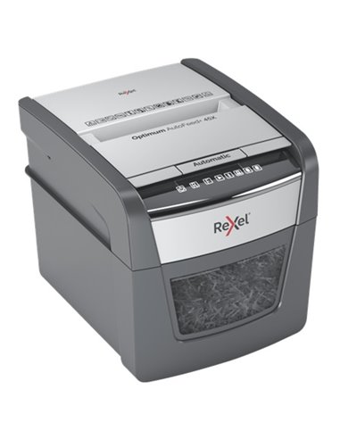 Distrugator documente automat REXEL OPTIMUM 45X, P4, cross-cut