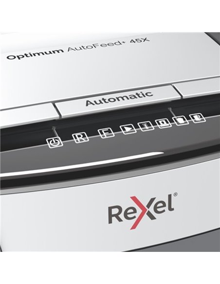 Distrugator documente automat REXEL OPTIMUM 45X, P4, cross-cut