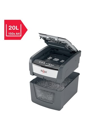 Distrugator documente automat REXEL OPTIMUM 45X, P4, cross-cut
