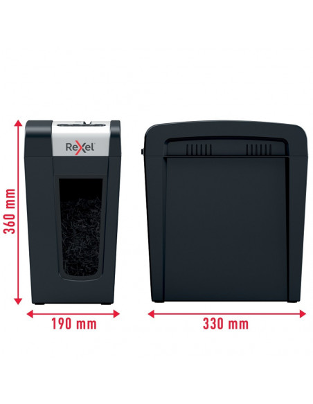 Distrugator documente manual REXEL SECURE MC4 Slim, P5