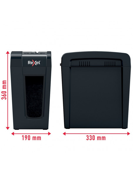 Distrugator documente manual REXEL SECURE X 8 Slim, P4