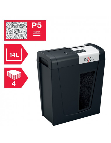 Distrugator documente manual REXEL SECURE MC4, P5, micro-cut