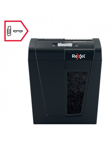 Distrugator documente manual REXEL SECURE X 8, P4, cross-cut