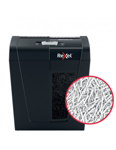 Distrugator documente manual REXEL SECURE X 8, P4, cross-cut