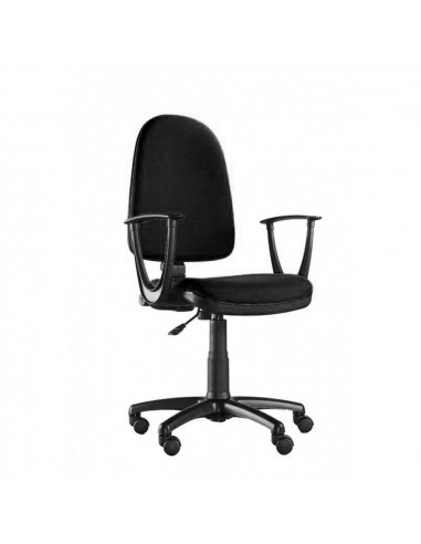 Scaun de birou, brate plastic, rotile, stofa, Office Products