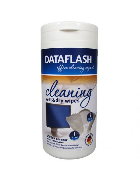 Servetele curatare monitoare TFT/LCD/notebook, 100/tub