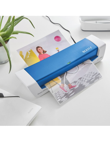 Laminator LEITZ iLAM Home Office, A4, kit folii laminare Laminator LEITZ iLAM Home Office, A4, kit folii laminare