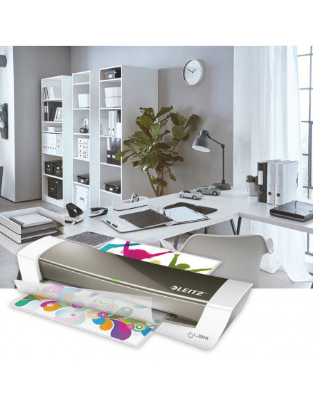 Laminator LEITZ iLAM Home Office, A4, kit folii laminare
