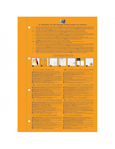 Caiet cu spirala A4+ OXFORD International Organiserbook, 80