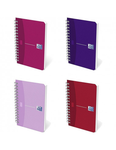 Caiet cu spirala 9 x 14cm, OXFORD Woman, 90 file 90g/mp