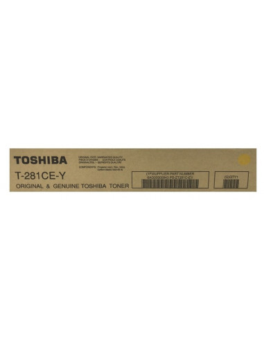 Cartus Toner Original Toshiba T-281CEY Yellow, 8000