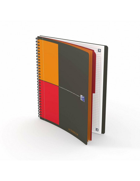Caiet cu spirala A5+ OXFORD International Activebook, 80 file
