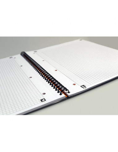 Caiet cu spirala A4+ OXFORD Int. Notebook, 80 file 80g/mp, 4