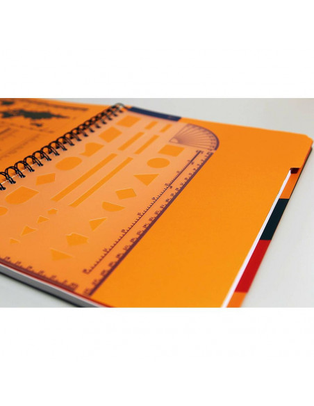 Caiet cu spirala A4+ OXFORD International Managerbook, 80 file