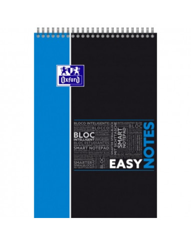 Blocnotes cu spirala A4+ OXFORD Student Easynotes, 80 file