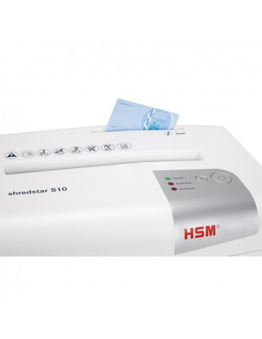 Distrugator documente HSM ShredStar S10 - 10 coli - fasie (6