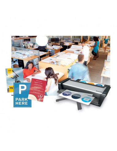 Laminator LEITZ iLAMTouch Turbo Pro, A3, kit folii laminare Laminator LEITZ iLAMTouch Turbo Pro, A3, kit folii laminare