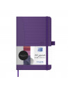 Caiet cu elastic, 9x14cm, OXFORD, coperta carton rigid, 80 file