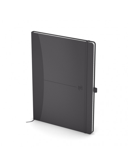 Caiet cu elastic, B5, OXFORD, coperta carton rigid, buzunar, 80