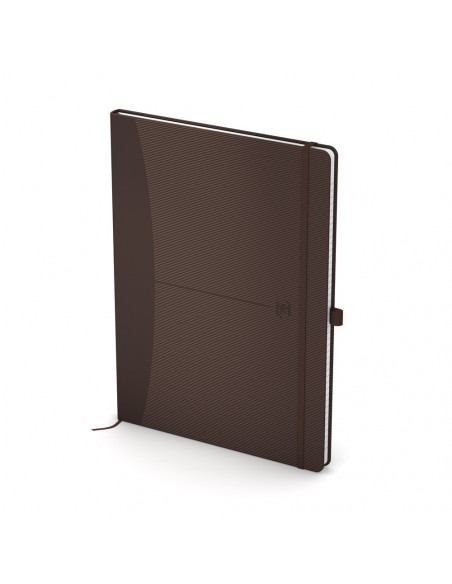 Caiet cu elastic, B5, OXFORD, coperta carton rigid, buzunar, 80