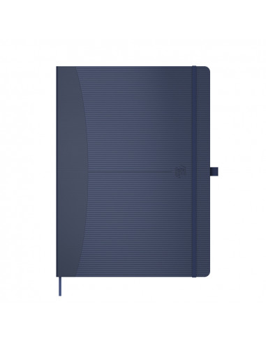 Caiet cu elastic, B5, OXFORD, coperta carton rigid, buzunar, 80