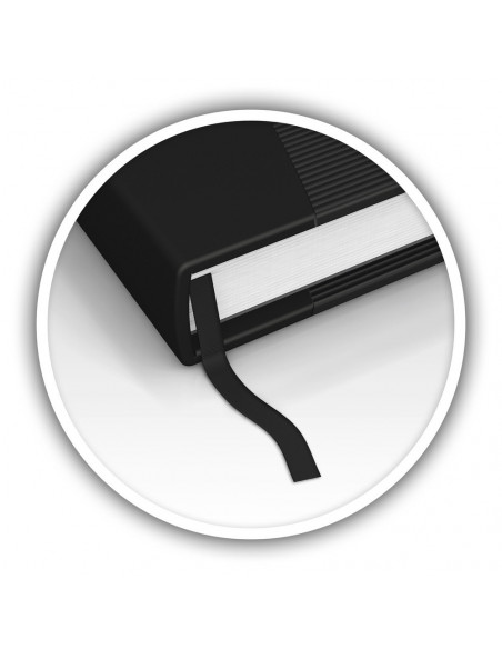 Caiet cu elastic, B5, OXFORD, coperta carton rigid, buzunar, 80