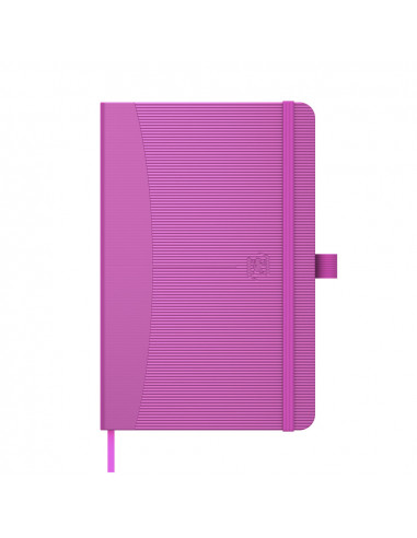 Caiet cu elastic, 9x14cm, OXFORD, coperta carton rigid, 80 file
