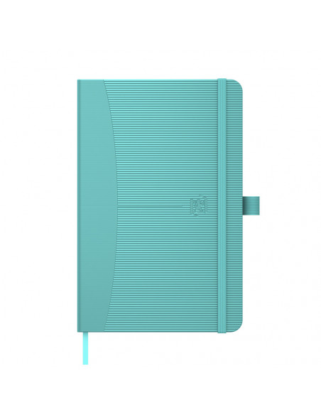 Caiet cu elastic, 9x14cm, OXFORD, coperta carton rigid, 80 file