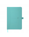 Caiet cu elastic, 9x14cm, OXFORD, coperta carton rigid, 80 file
