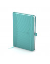 Caiet cu elastic, 9x14cm, OXFORD, coperta carton rigid, 80 file
