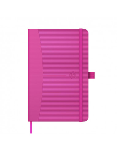 Caiet cu elastic, 9x14cm, OXFORD, coperta carton rigid, 80 file