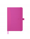 Caiet cu elastic, 9x14cm, OXFORD, coperta carton rigid, 80 file