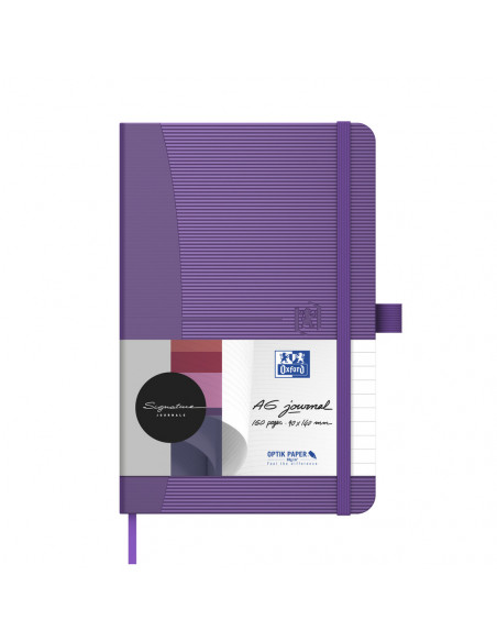 Caiet cu elastic, 9x14cm, OXFORD, coperta carton rigid, 80 file
