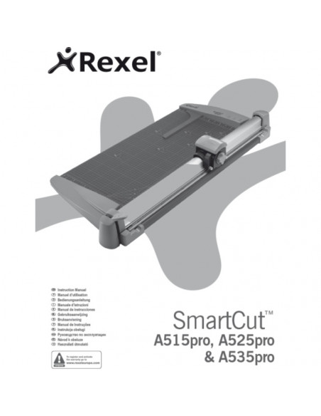 Trimmer Rexel SMARTCUT A525PRO, A3, 30 coli, cos