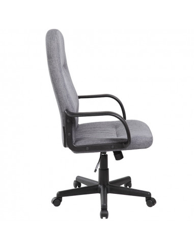 Scaun de birou, brate plastic, rotile, stofa, Office Products