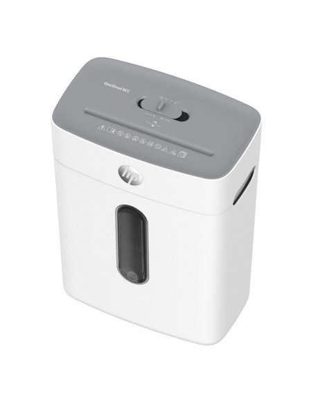 HP-2801,Distrugator de documente HP OneShred 8CC - 8 coli, cross cut (5 x 18mm), nivel securitate 4