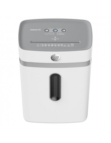 HP-2802,Distrugator de documente HP OneShred 12CC - 12 coli, cross cut (4 x 35mm), nivel securitate 4