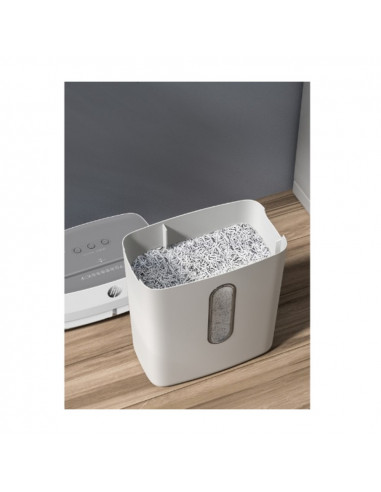 HP-2802,Distrugator de documente HP OneShred 12CC - 12 coli, cross cut (4 x 35mm), nivel securitate 4