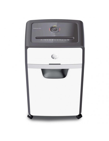 HP-2807,Distrugator de documente HP OneShred 24CC - 24 coli, cross cut (4 x 35mm), nivel securitate 4