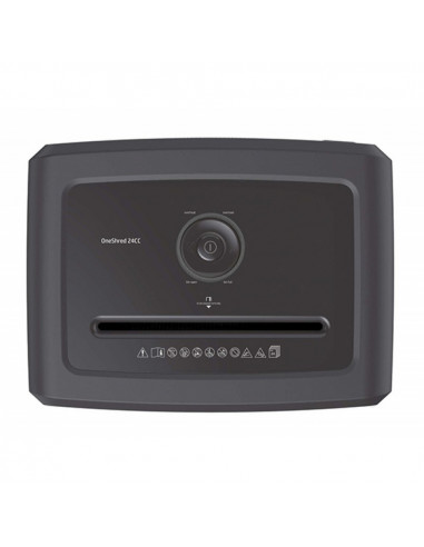 HP-2807,Distrugator de documente HP OneShred 24CC - 24 coli, cross cut (4 x 35mm), nivel securitate 4