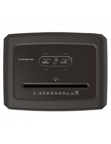 HP-2815,Distrugator de documente HP Pro Shredder 24CC - 24 coli, cross cut (4 x 35mm), nivel securitate 4