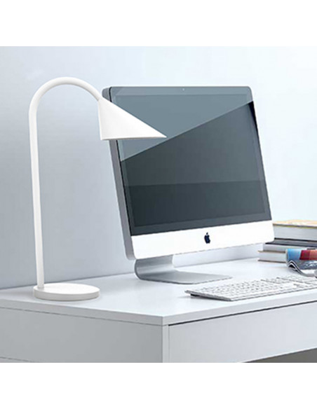 Lampa de birou, cu LED, UNILUX Sol - alba,UL-400077404