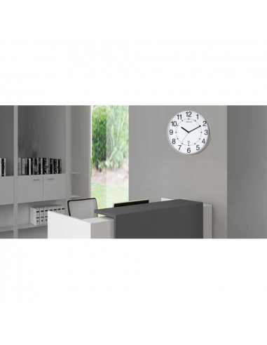 Ceas de perete, controlat prin radio, UNILUX Maxi Wave -